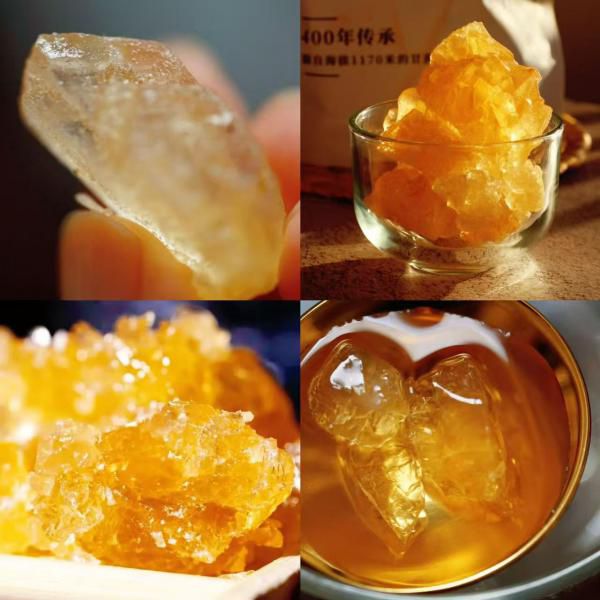 云南竹园古法老冰糖｜400年非遗传承，甘蔗原浆熬制！晶莹剔透，甜而不腻！烹饪，甜品，蒸梨，泡酒，零食&hellip;&hellip;用途多多