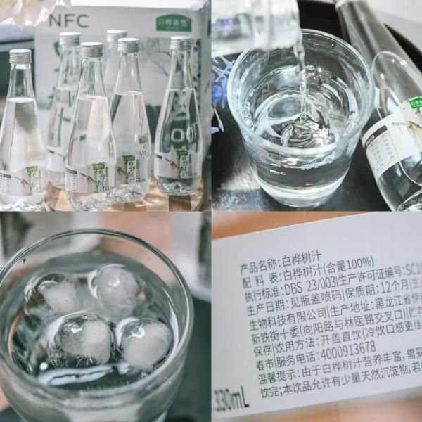 白桦树汁｜一次来自大自然的疗愈！一口清甜，唤醒身体的每一个细胞！无添加、无负担