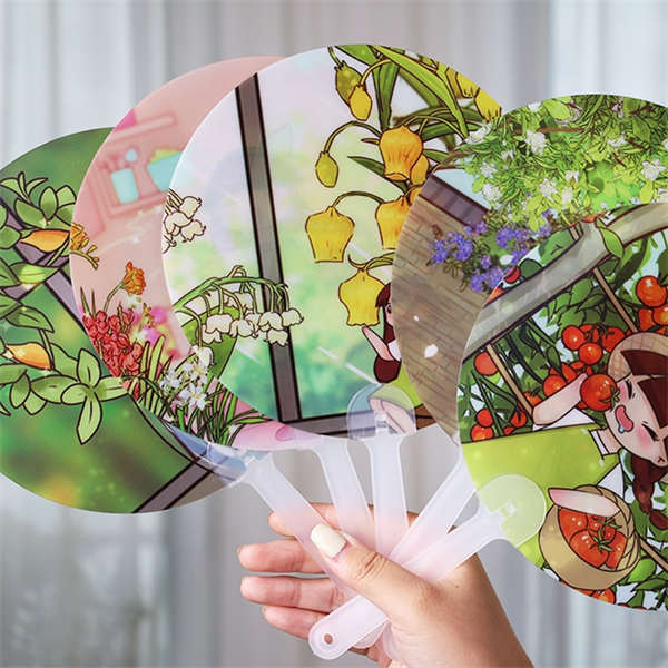 花花定制扇子