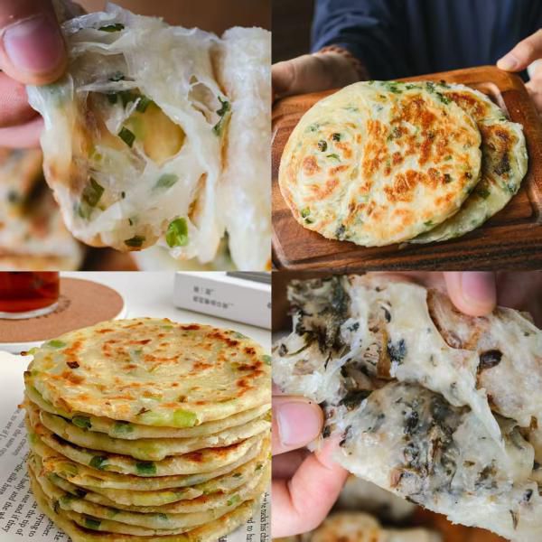黄油葱油饼大集合｜到手整整20片，只用新西兰进口黄油➕猪油​！拒绝人造起酥油，拒绝添加剂，拒绝反式脂肪酸，多种口味，承包你一周的早餐​